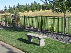 Wrought Iron Fence Image