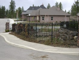 Wrought Iron Fence Image